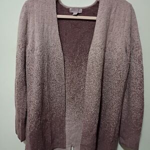 Barefoot Dreams Women's Cardigan - Pink Ombre